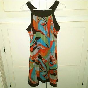 ADORABLE RETRO STYLE size 8 sleeveless dress